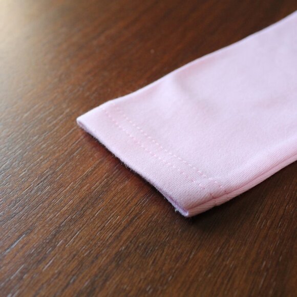 Onesie Disney Ariel Little Mermaid baby girl long sleeve 100% cotton pink new - Picture 11 of 12